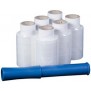 1 Pack a´6 Rollen Mini-Stretchfolien-Set, (B)100 mm x (L)150 m, 17 my