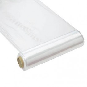 1 Rolle Stretchfolie transparent 40cm x 300 m (20µ vor Dehnung, 9µ nach Dehnung)