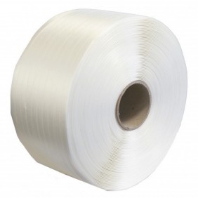 1 Rolle PE-Textil-Umreifungsband weiß 850 m